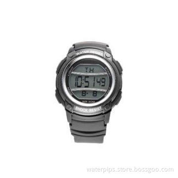 Electronic Waterproof Sport Watch With Lithium Battery , Ge